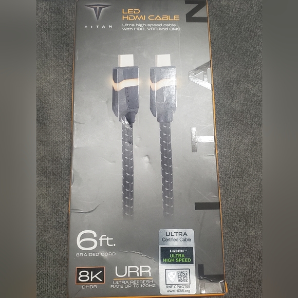 6ft LED HDMI CABLE - Picture 1 of 2